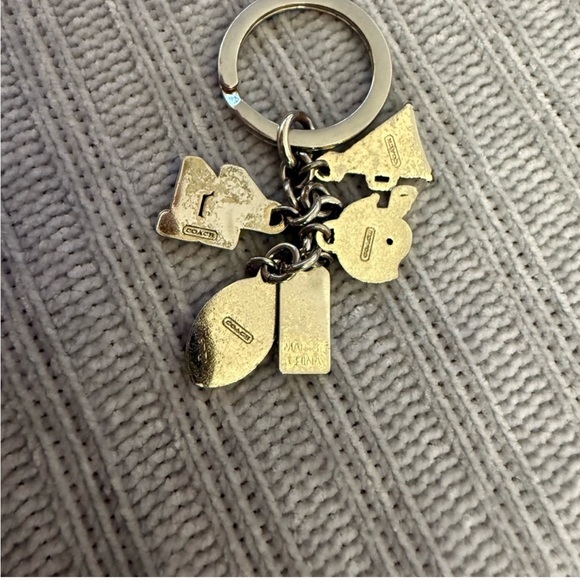 Coach RARE Cheerleader Charm Keychain - Picture 7 of 8